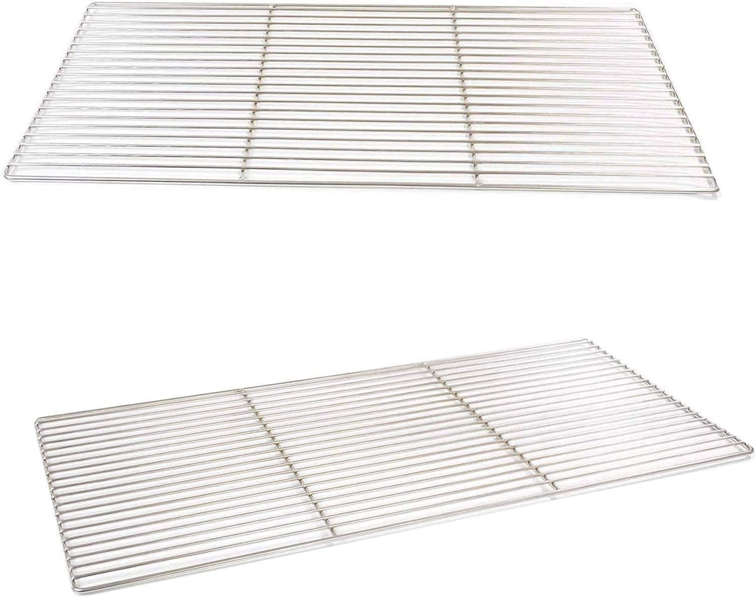 Grillrost 60 x 44 cm aus Edelstahl rostfrei und elektropoliert