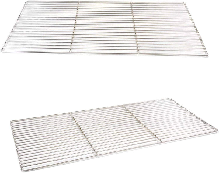 Grillrost 60 x 44 cm aus Edelstahl rostfrei und elektropoliert