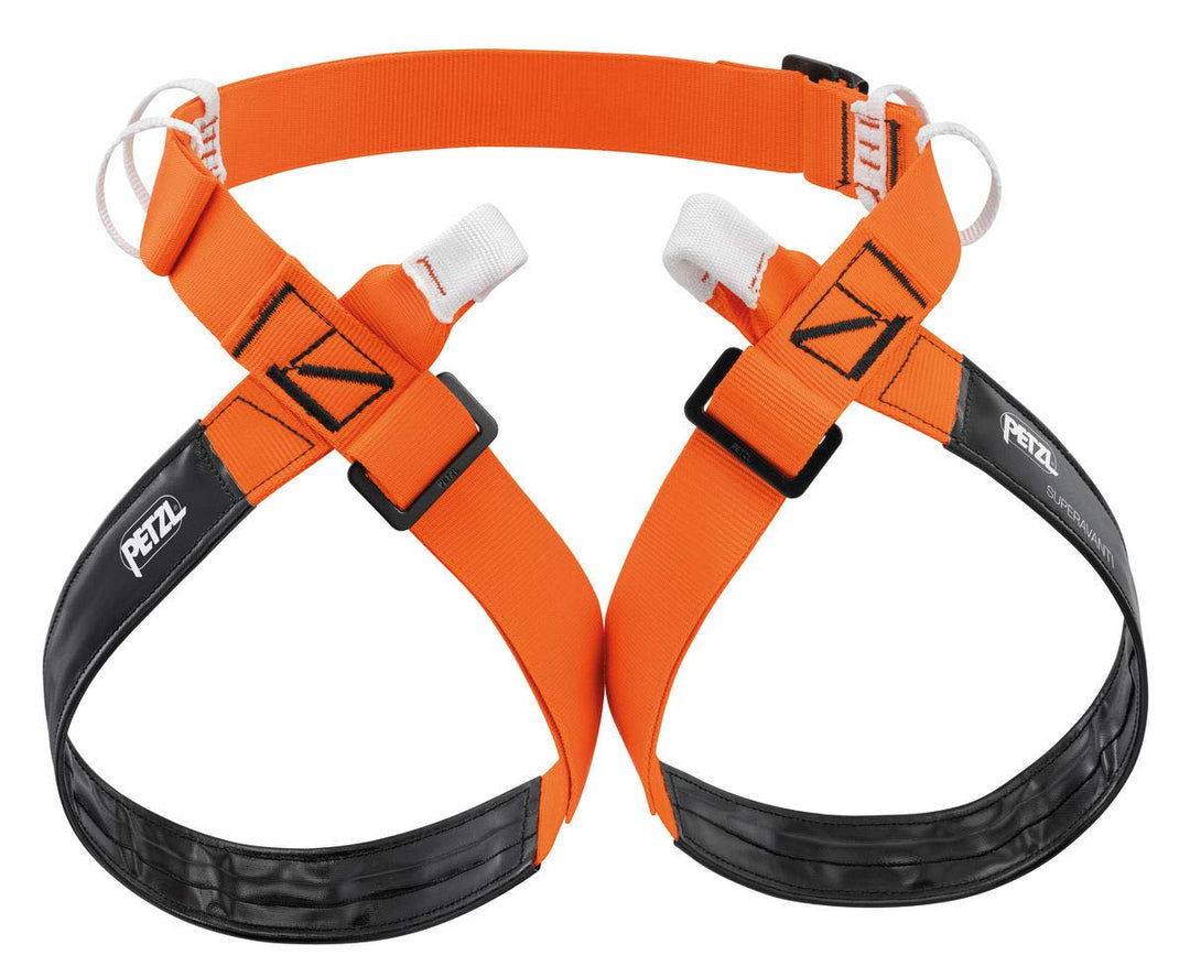 PETZL Unisex Verticality Speläogurt (1er Pack) Einheitsgrösse Orange/ Schwarz, Einheitsgrösse Orange