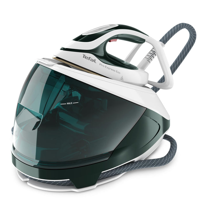 Tefal Pro Express Eco Dampfbügelstation, 2200 Watt, 7,5 bar Druck, 560 g/Min. Dampfstoss, 140 g/Min.