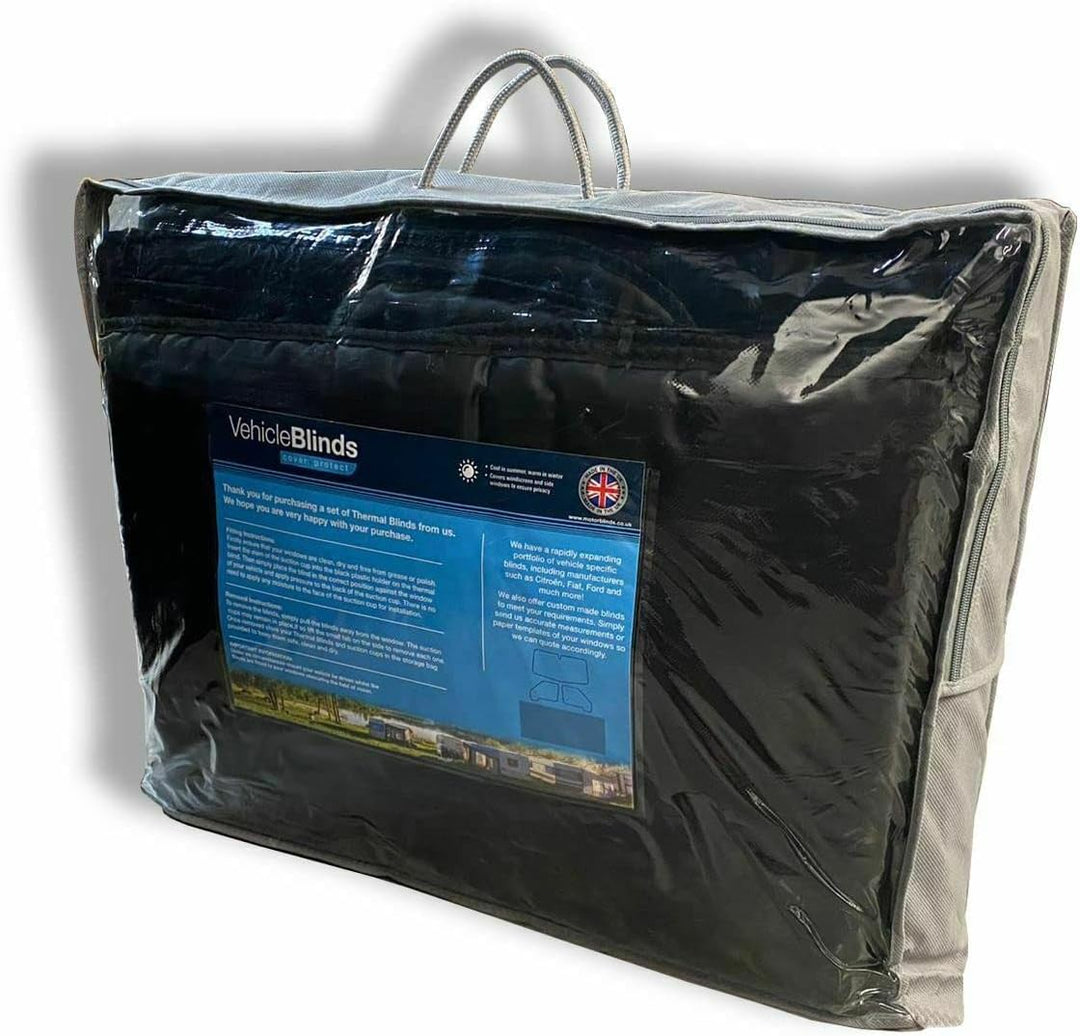 Covprotec Thermomatten-Set für Renault Trafic (2014-Date) Komplettes Set Kurzer Radstand Mit Heckkla