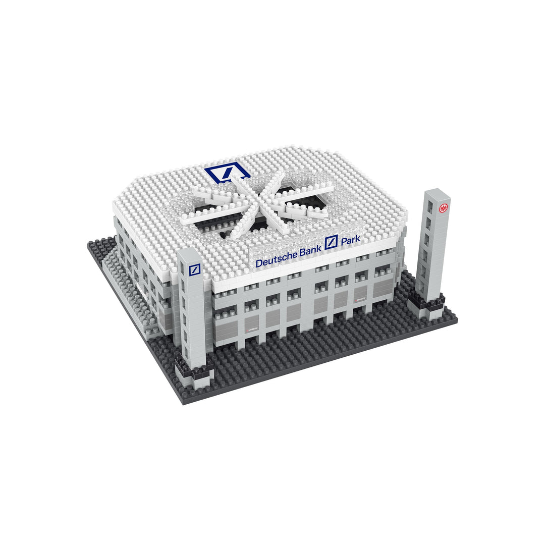 FOCO Offizielles Lizenzprodukt Eintracht Frankfurt Deutsche Bank Park Waldstadion BRXLZ-Steine 3D-Mi