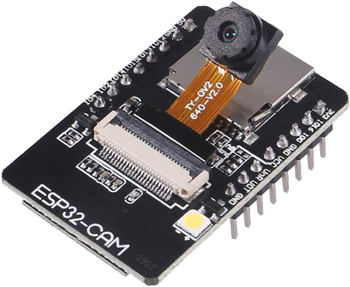 ALMOCN ESP32-CAM Entwicklungsplatine Testboard WiFi + Bluetooth-Modul, ESP32 seriell zu WiFi klein E