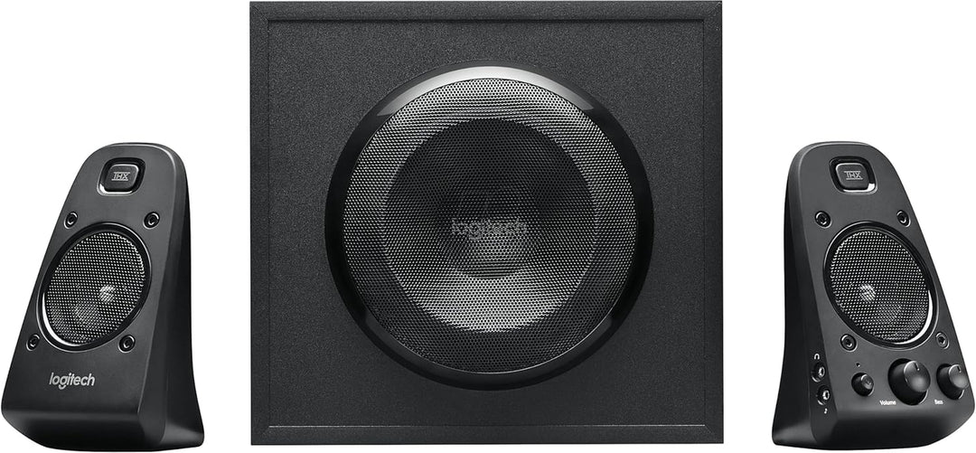 Logitech Z623 Lautsprecher-System mit Subwoofer, Satter Bass, 400 Watt Spitzenleistung, THX-Zertifiz