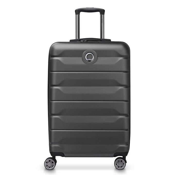 DELSEY PARIS Meteor Kabinenkoffer, schmal, 4 Doppelrollen, 55 cm, für Erwachsene, Unisex, Purpur-08