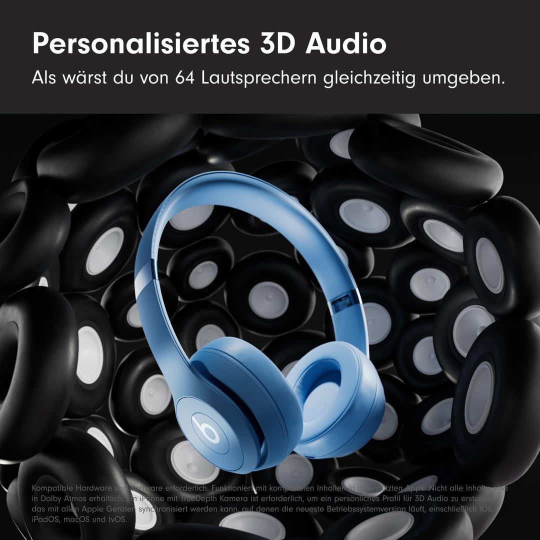 Beats Solo 4 - Kabelloser Bluetooth On-Ear Kopfhörer, Apple & Android kompatibel, Bis zu 50 Stunden