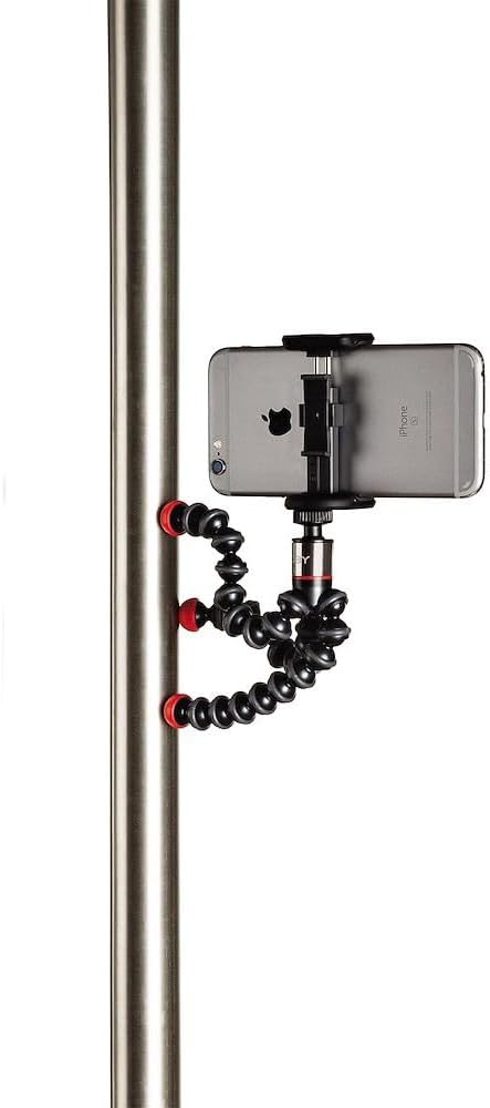 JOBY JB01494-BWW GripTight ONE + GP Magnetic Impulse Handy-Halter + GorillaPod Flexi-Stativ (mit Mag