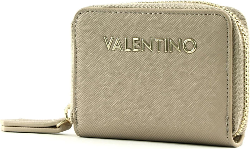 Valentino Womens 7b3-zero Re Bi-Fold Wallet, Beige