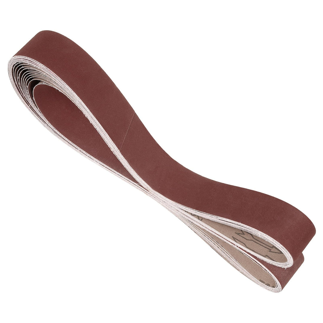 20 Stück Schleifbänder 50mm x 1829mm, Universal-Schleifband 400 Körnung, Aluminiumoxid Schleifpapier