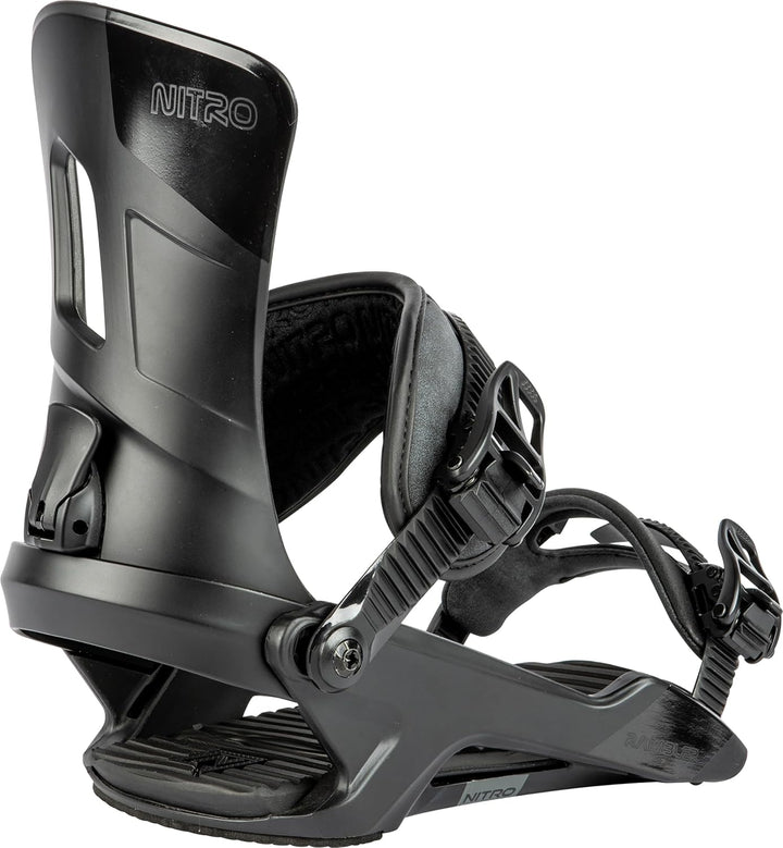 Nitro Herren Rambler Snowboardbindung, Ultra Black, L L ULTRA BLACK, L ULTRA BLACK