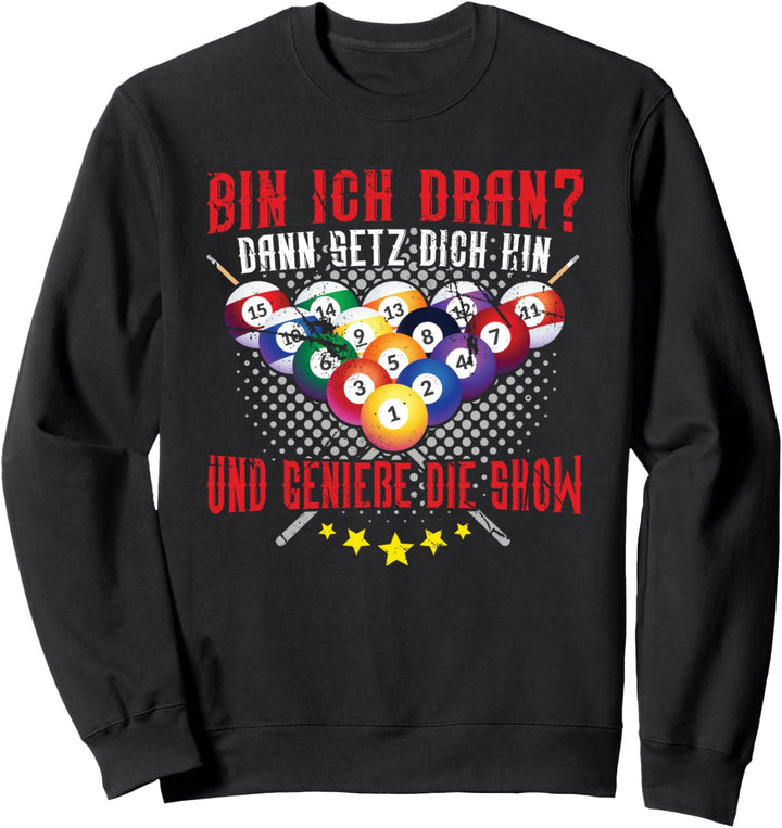 Billard Bekleidung Für Pool Spieler Sweatshirt
