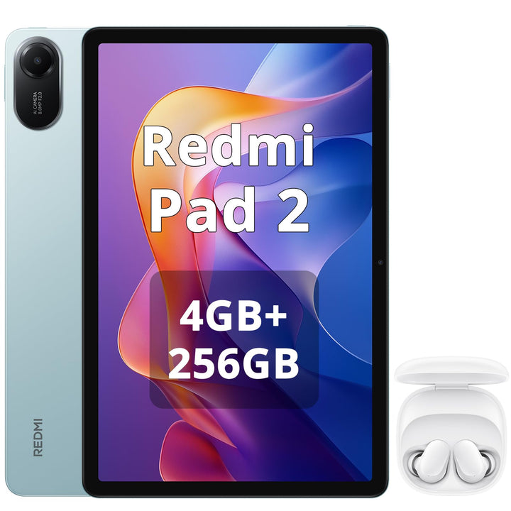 XIAOMI Redmi Pad 2 Tablet 4+256 GB, 11 Zoll, 2,5K, riesiges, Ultra-scharfes Display, Helio G100-Ultr