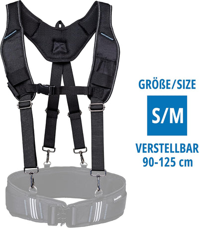 Bosch Sortimo ProClick Suspenders Grösse S/M - Profi Werkzeuggürtel Hosenträgersystem aus hochbelast