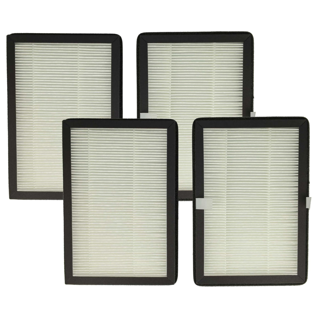vhbw 4X Partikelfilter kompatibel mit Rowenta Eclipse QU5030, QU5072, QU5060, QU5062 Luftreiniger, L