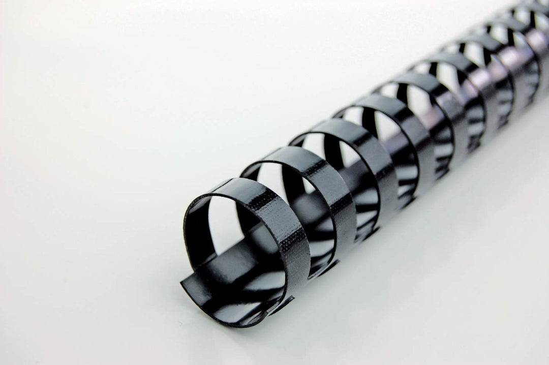 CombBind 335027 Plastikbinderücken 45mm, schwarz, 50 Stück schwarz 45mm, schwarz 45mm