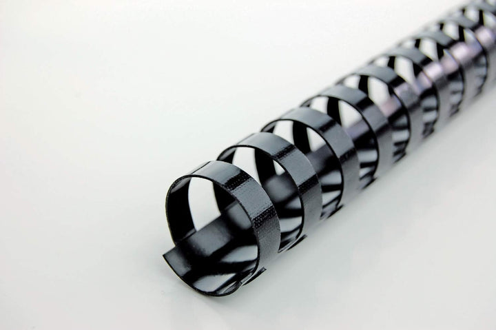 CombBind 335027 Plastikbinderücken 45mm, schwarz, 50 Stück schwarz 45mm, schwarz 45mm