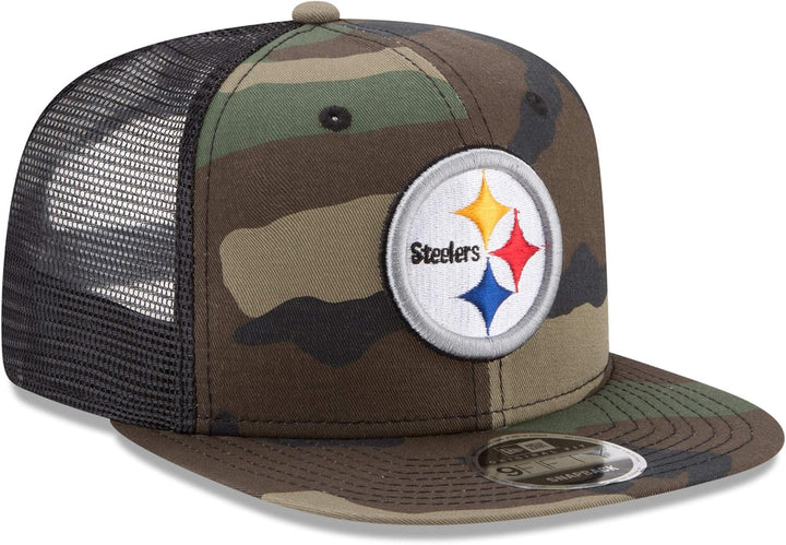 New Era 9Fifty Mesh Snapback Cap Pittsburgh Steelers Wood