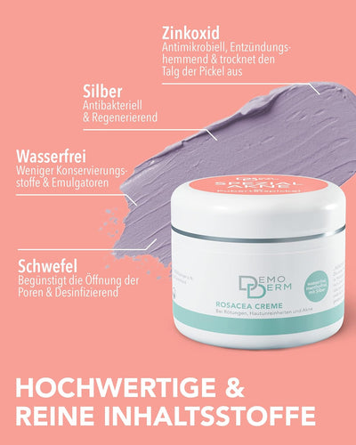 DEMODERM Creme Akne Spezial Kosmetik 30 g | Schnelle Hilfe bei Pubertätspickeln & wohltuende Pflege
