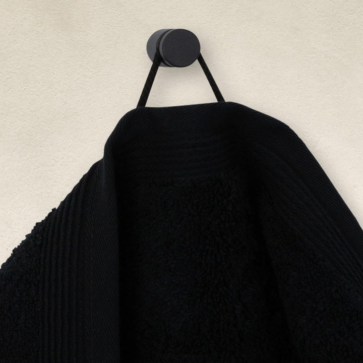möve Superwuschel Badetuch 100 x 160 cm aus 100% Baumwolle, Black Black 100 x 160 cm, Black 100 x 16
