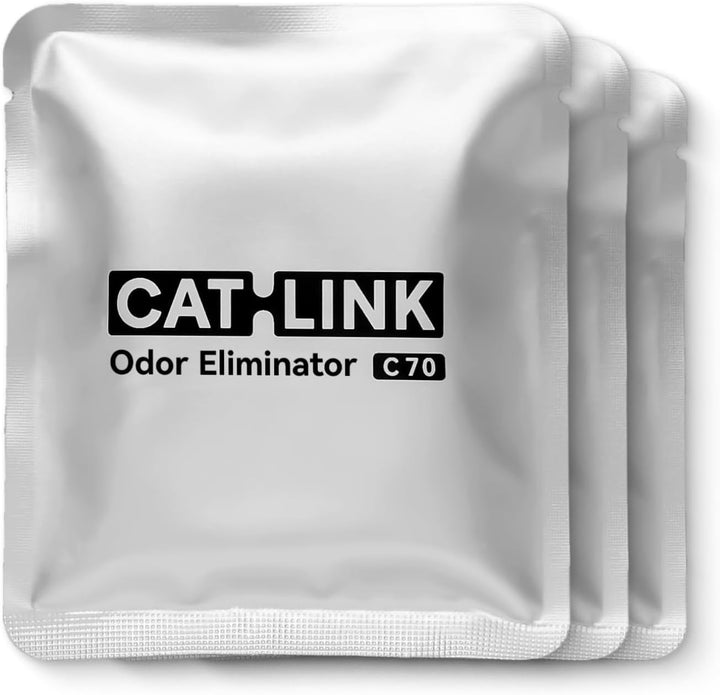 CATLINK C70 Geruchsentferner für Katzenklos – Speziell für selbstreinigende Katzen-Toiletten, Starke
