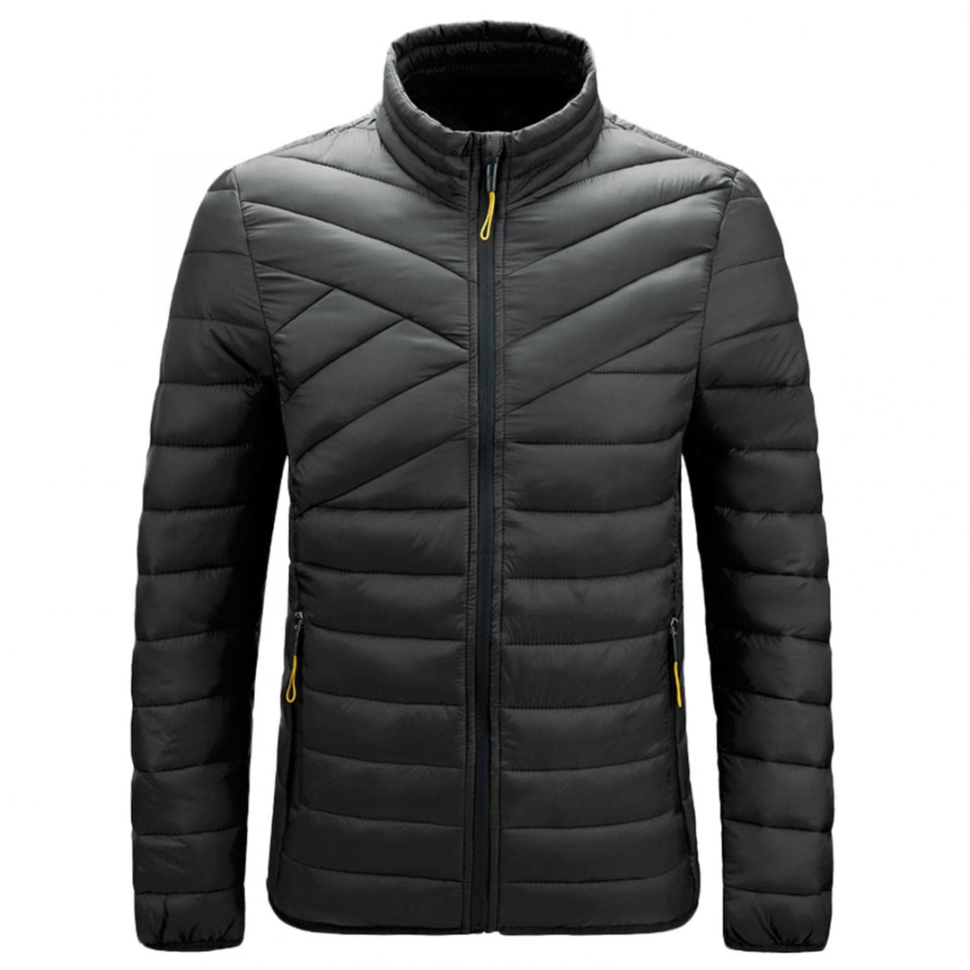 Celucke Steppjacke Leicht Daunenjacke Herren Wasserdicht Oversize Winterjacke Stehkragen Übergangsja