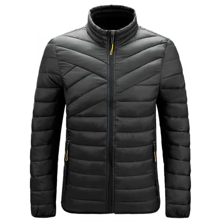 Celucke Steppjacke Leicht Daunenjacke Herren Wasserdicht Oversize Winterjacke Stehkragen Übergangsja