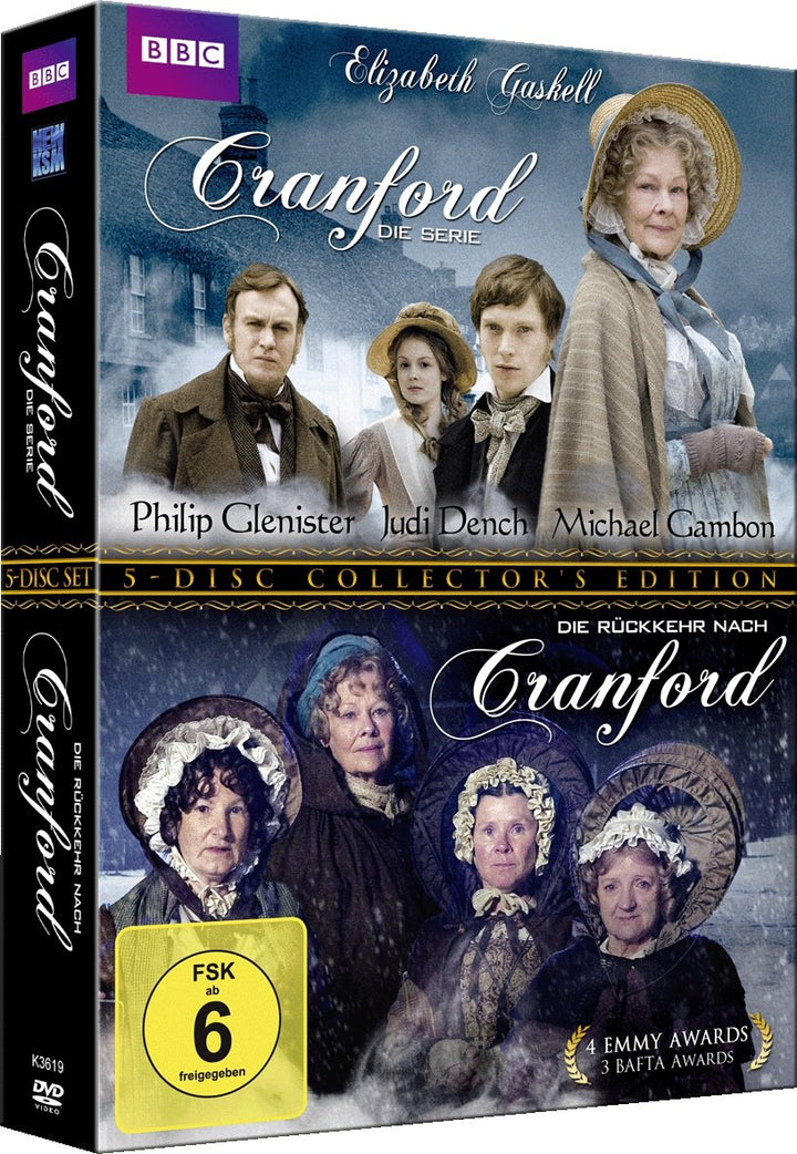 Elizabeth Gaskell's Cranford inkl. Die Rückkehr nach Cranford (Gesamtedition im 5 Disc Set), DVD