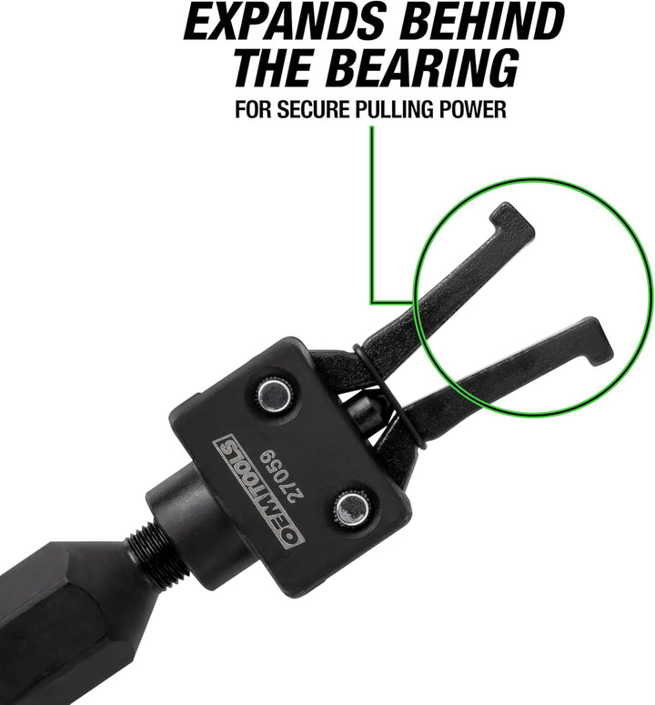 OEMTOOLS 27059 Pilotlagerabzieher Aufsatz für Gleithammer, 2-Backen-Abzieher Pilotlager-Entfernungsw