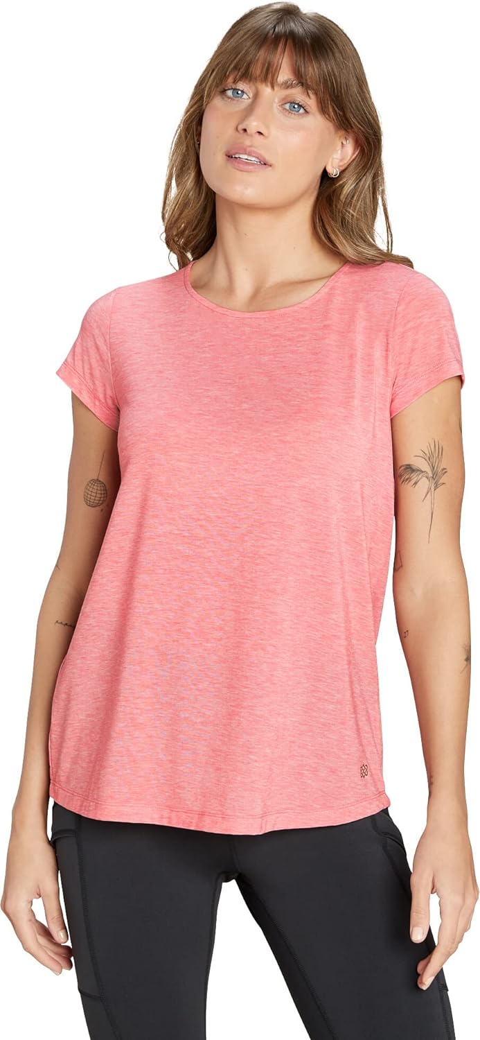 Sherpa Damen Asha Tee Top XS Cranberry, XS Cranberry