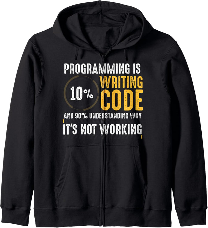 PC Programmierer Hacker Coder Entwickler Programmierung Kapuzenjacke
