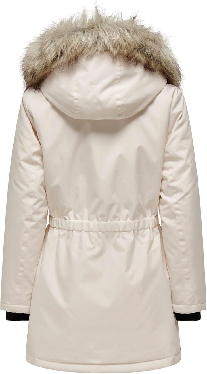 ONLY Female Langer Parka ONLIRIS Langer Parka 3XL Eggnog, 3XL Eggnog