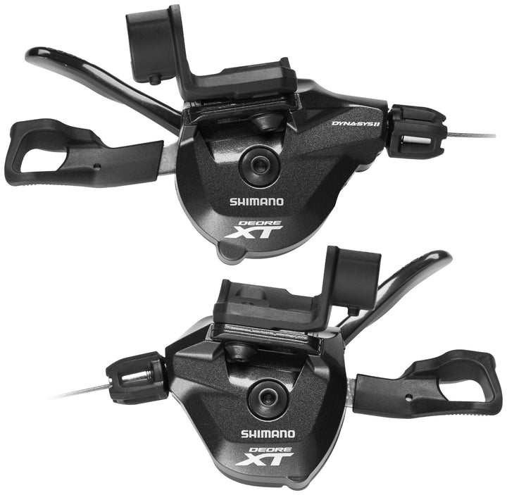 Shimano Deore XT SL-M8000 Schalthebelset 2/3x11-fach schwarz Ausführung I-Spec II 2016 Schalthebel S