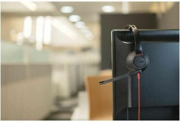 Plantronics Poly Blackwire 5220 Stereo-USB-C-Headset + 3,5-mm-Stecker + USB-C/A-Adapter