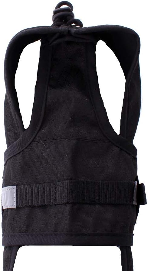 Back on Track Hunderegenmantel ohne Füllung schwarz 21 cm EU, 21 cm EU