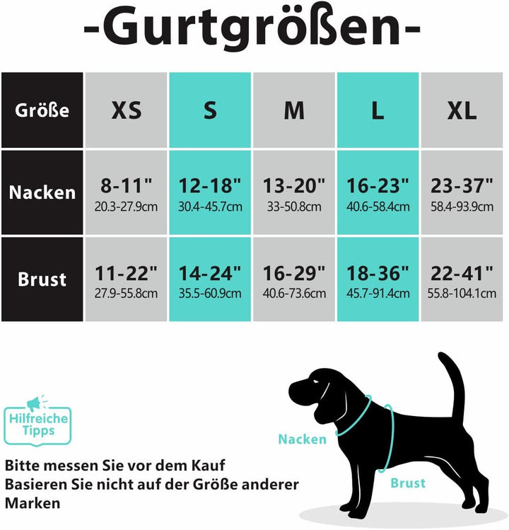 PoyPet No Pull Hundegeschirr, reflektierendes Westengeschirr mit 2 Leinenbefestigungen und einfachem