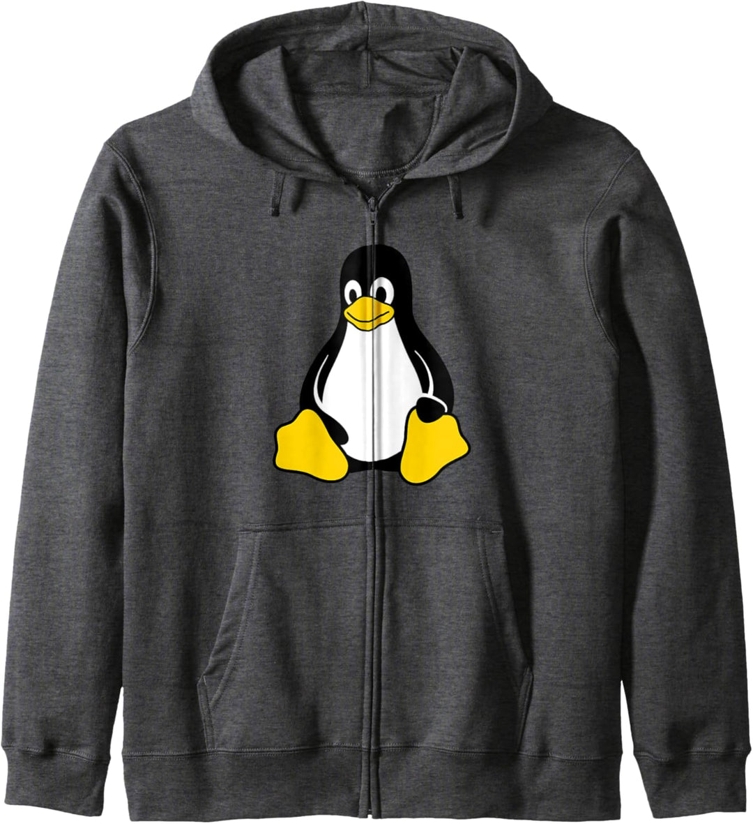 Linux Tux Penguin Mascot Open Source Nerd Geek Kapuzenjacke
