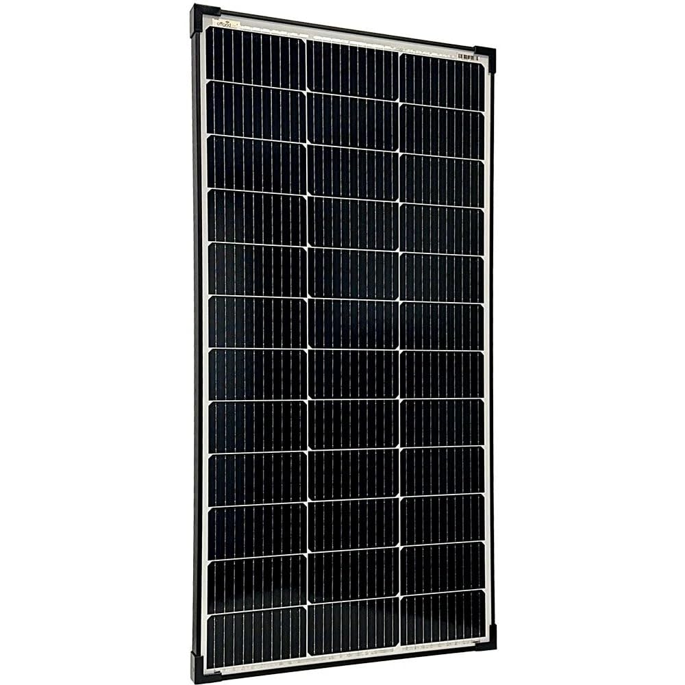 Offgridtec 130W Mono Solarpanel 20V Black Frame V2 130W 20V Schwarz, 130W 20V Schwarz