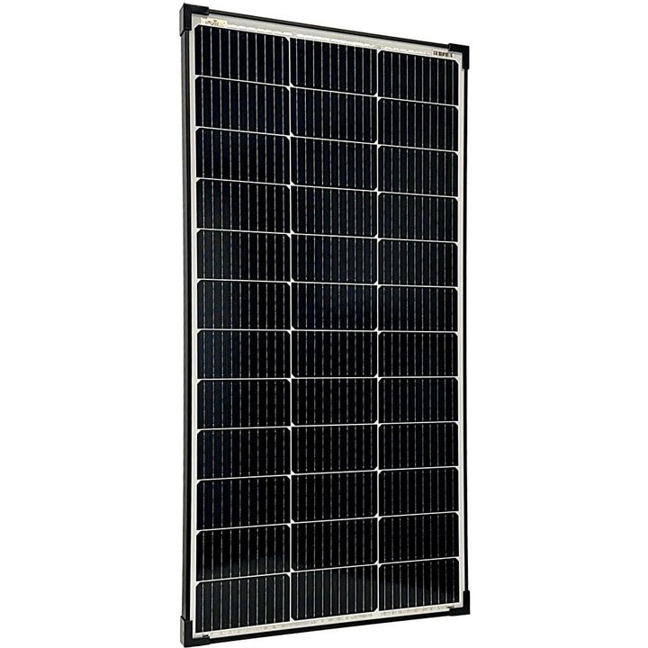 Offgridtec 130W Mono Solarpanel 20V Black Frame V2 130W 20V Schwarz, 130W 20V Schwarz