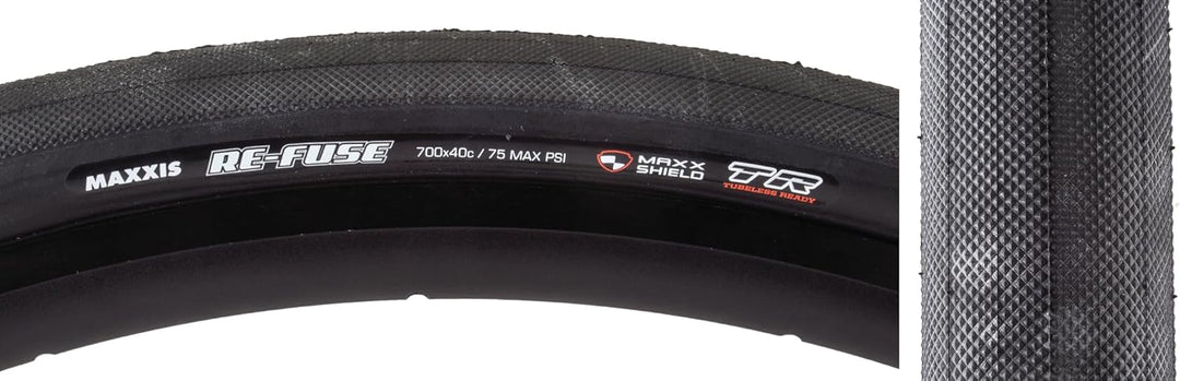 RE-FUSE-Reifen - 700x40C - tr. flexibel - MaxxShield / Tubeless Ready