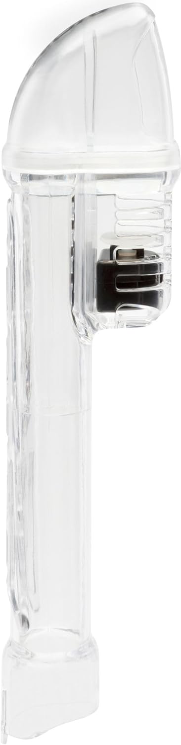 Cressi Baron Full Face Mask - Vollgesichts Antibeschlagmaske mit Auslassventil und Dry Schnorchel XS