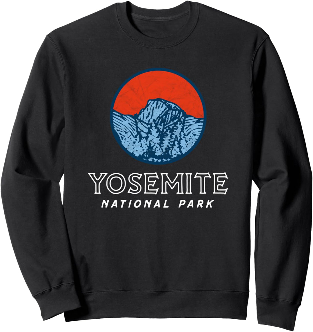 Vintage Yosemite National Park Eighties Graphic Badge Sweatshirt