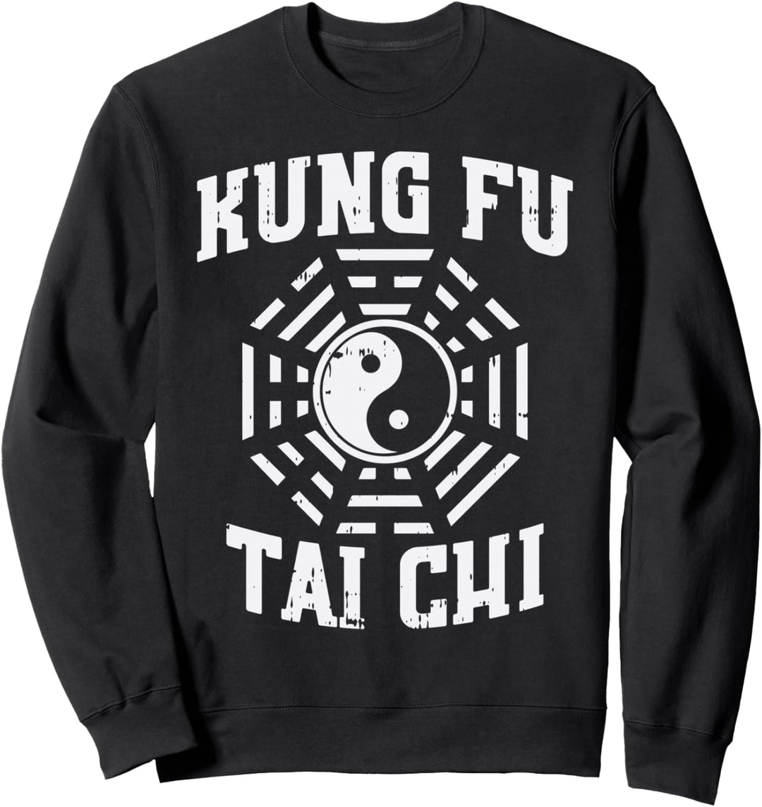 Kung Fu Tai Chi Yin Yang Symbol Chinese Martial Arts Gift Sweatshirt