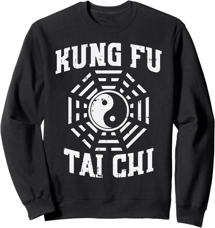 Kung Fu Tai Chi Yin Yang Symbol Chinese Martial Arts Gift Sweatshirt