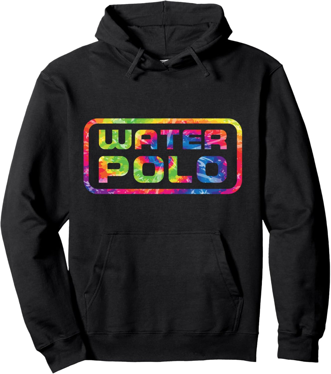 Water Polo Retro 80er 90er Jahre Tie Dye Water Polo Pullover Hoodie