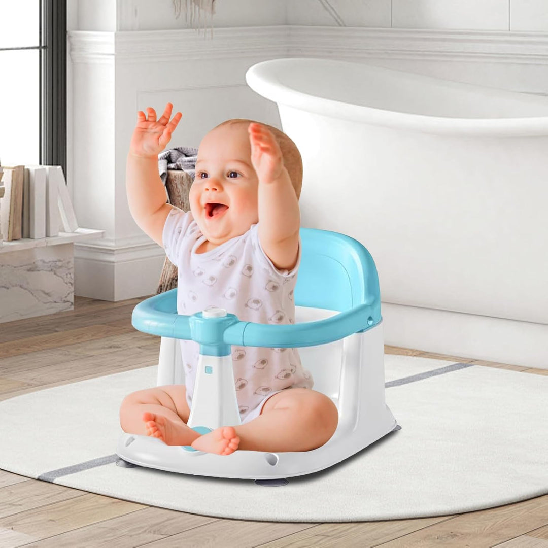 Sitzender Badesitz für Babys – tragbare Badewannenhalterung für Kleinkinder | Badewannenhalterung mi