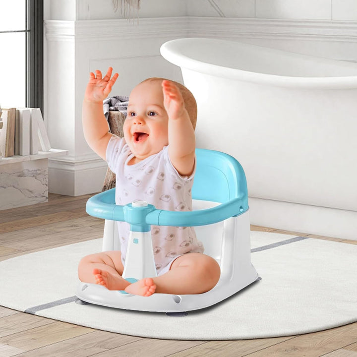 Sitzender Badesitz für Babys – tragbare Badewannenhalterung für Kleinkinder | Badewannenhalterung mi