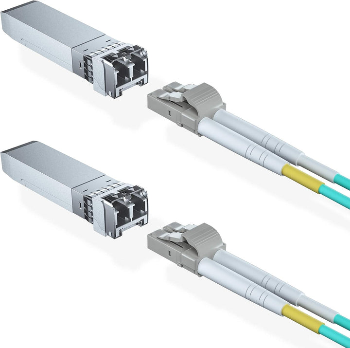 für Ubiquiti Unifi UF-MM-10G, 10GBASE-SR SFP+ Transceiver, 10G SFP+ zu LC Multimode Glasfasermodul a