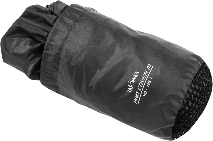 Tatonka Unisex Rain Cover 40-55 Regenhülle (1er Pack) 40 - 55 l Schwarz, 40 - 55 l Schwarz