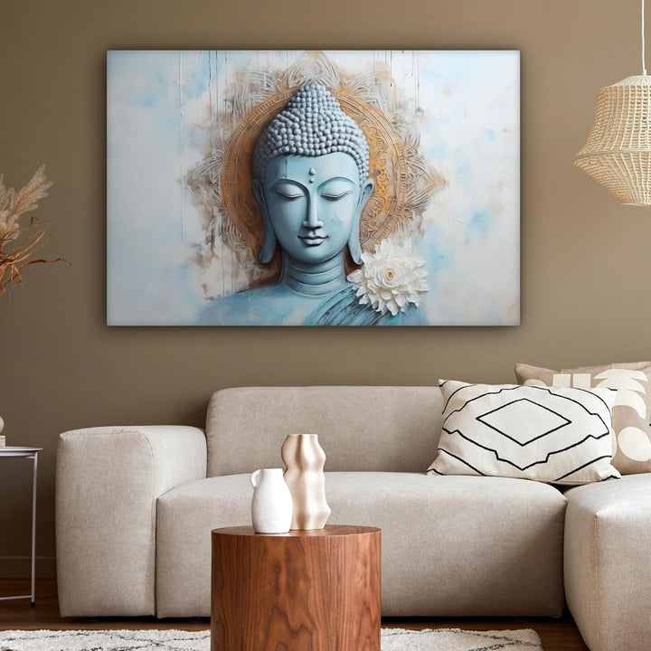 MuchoWow© Leinwandbild Gross 120x80 cm XXL Dekoration Wohnzimmer Bilder Aufhängen Wall Decoration Li