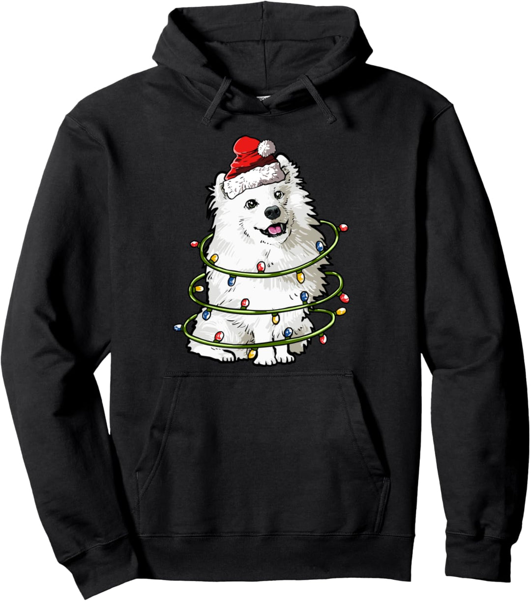 Samojede Weihnachten Geschenk X-Mas Hunde Kostüm Pullover Hoodie